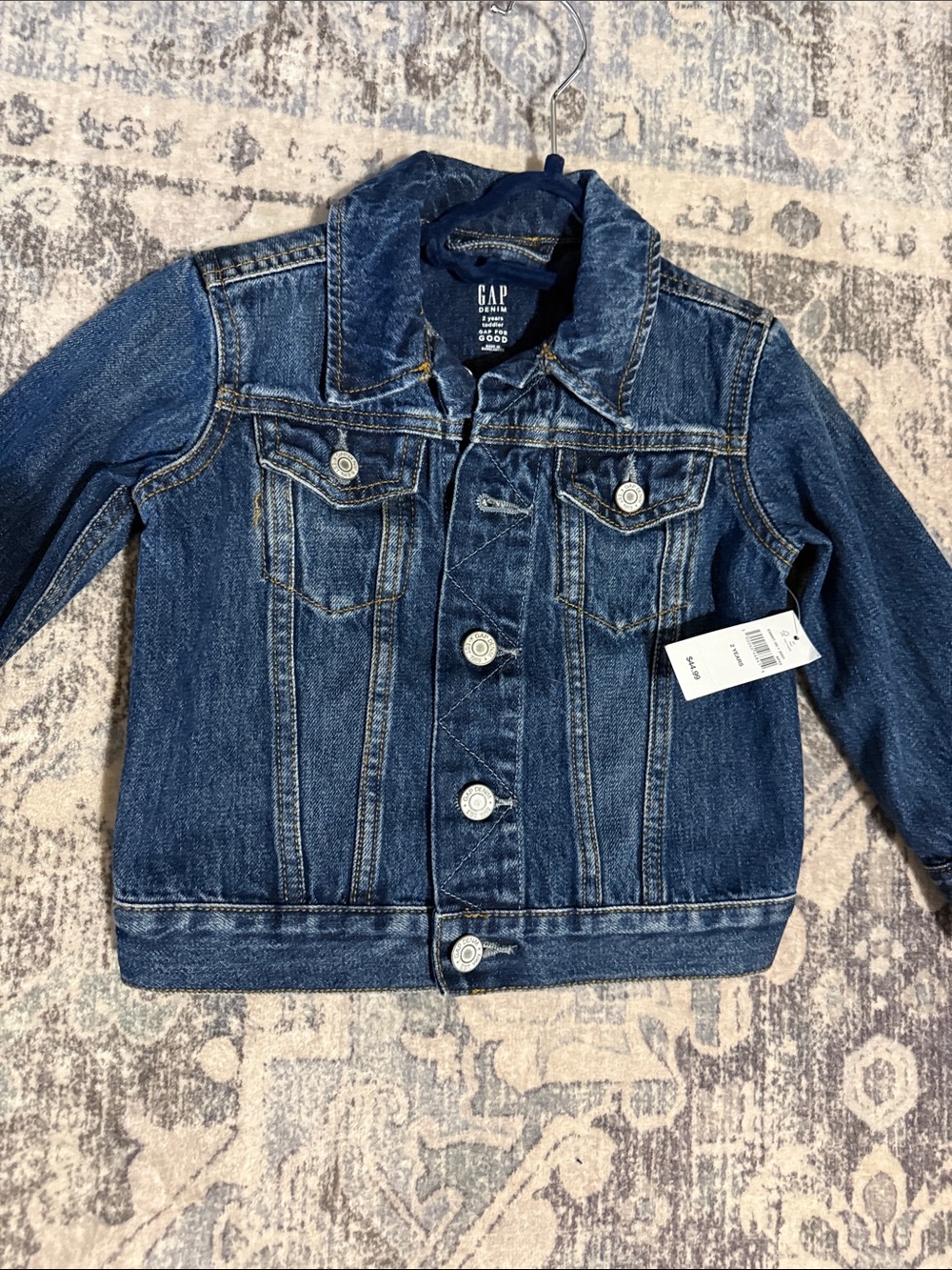 GAP Dark Blue Kids Denim Jacket